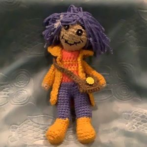 Coralline Crochet Doll